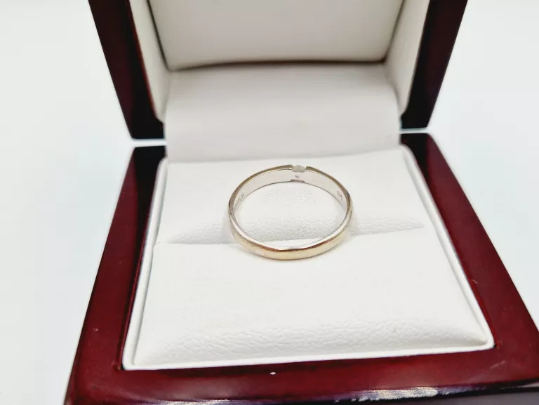 ŚLICZNY ZŁOTY PIERŚCIONEK 2,16 G PR.585 14K R.14