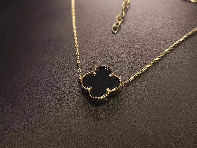 zlota-bransoletka-kwiatek-z-czarna-masa-585237g-material-15835-2