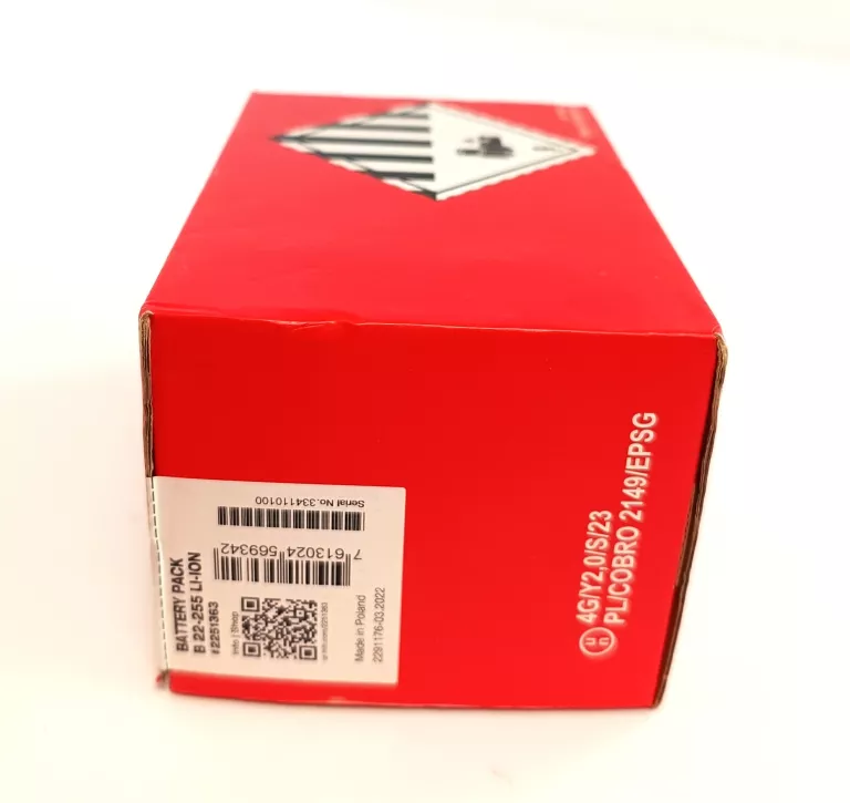 AKUMULATOR HILTI B22-255 22V 12AH KOMPLET STAN FABRYCZNY