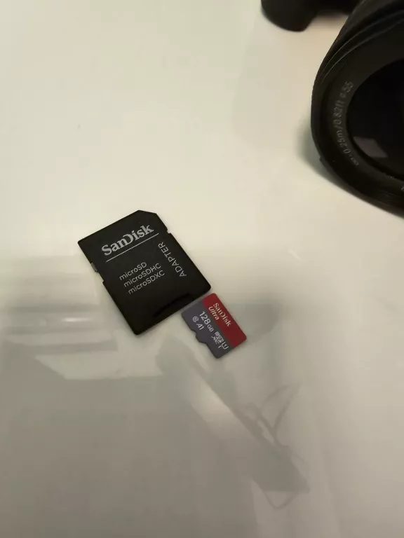 NIKON D3500 + OBIEKTYW 18-55MM TORBA KARTA128GB