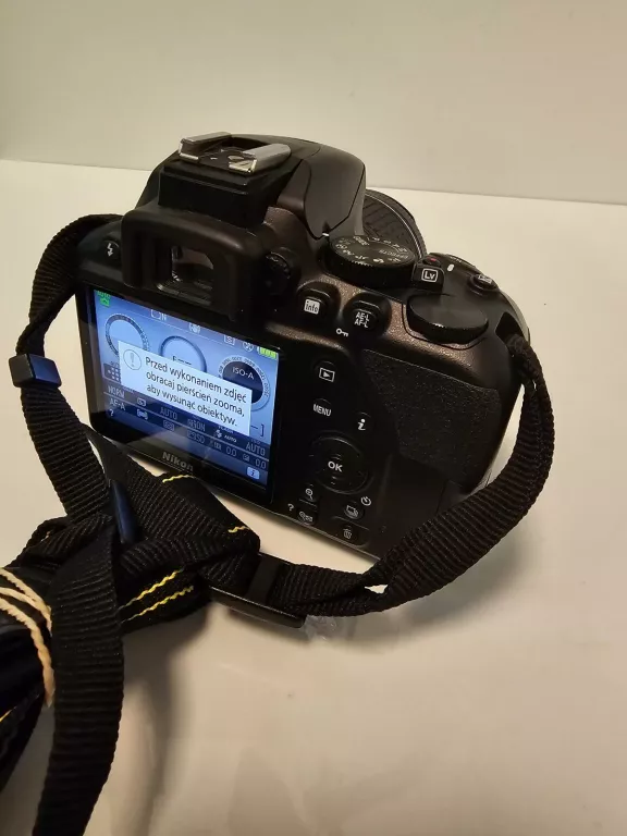NIKON D3500 + OBIEKTYW 18-55MM TORBA KARTA128GB