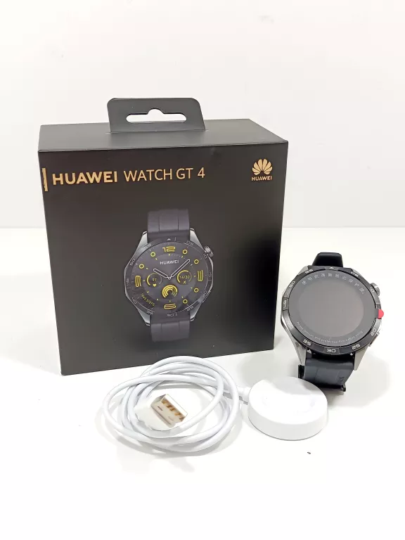 SMARTWATCH HUAWEI WATCH GT 4 46 MM ACTIVE CZARNY