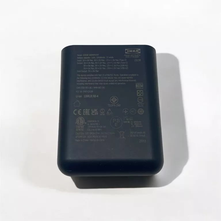 POWERBANK IKEA E2038 VARMFRONT 10400MAH