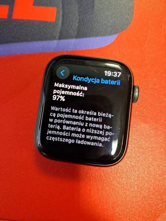 APPLE WATCH NIKE SERIES 6 44MM A2292 SPACE GRAY GPS