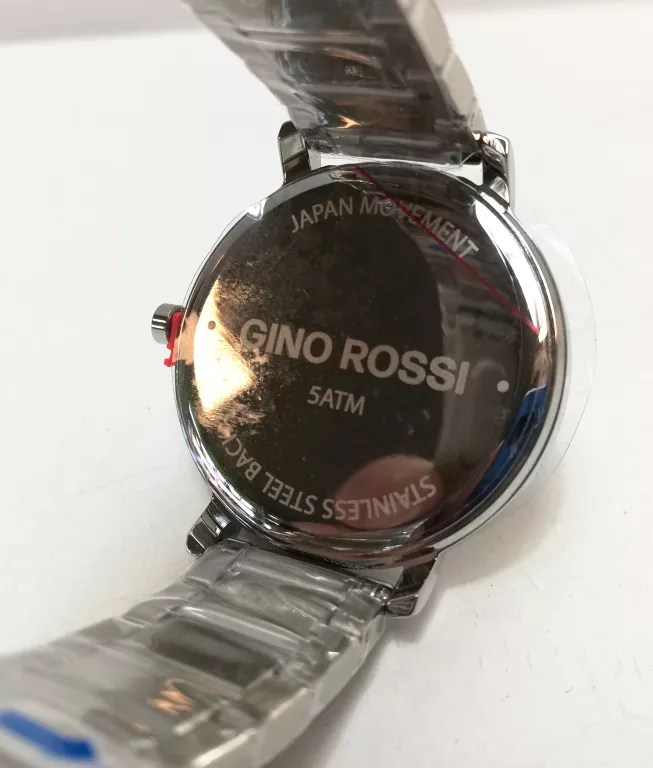 ZEGAREK GINO ROSS 5ATM STAINLESS STEEL BACK JAPAN MOVEMENT