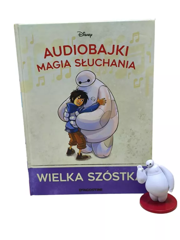 KOLEKCJA AUDIOBAJKI DISNEYA NR 59 - WIELKA SZÓSTKA + FIGURKA