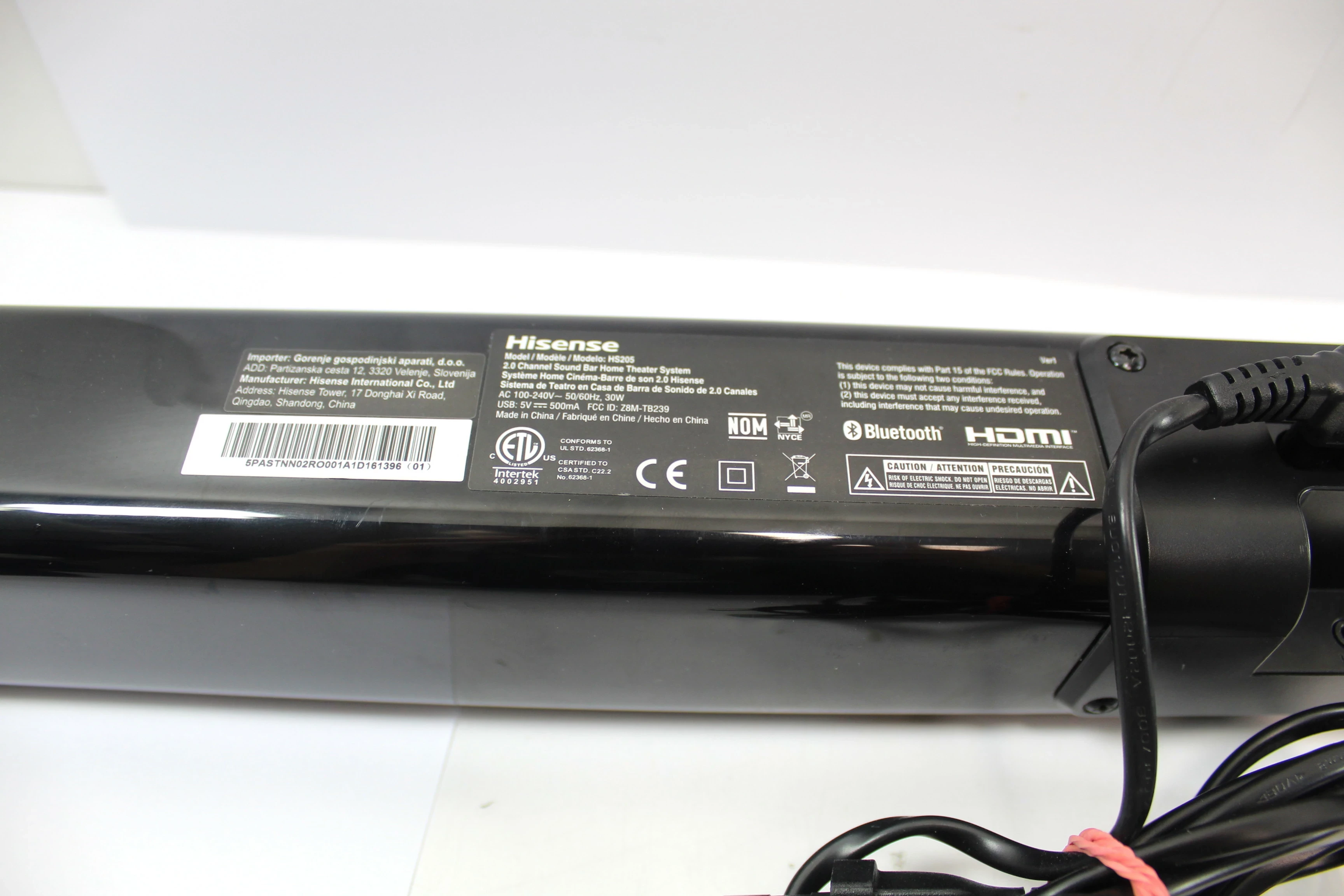 soundbar-hisense-hs205-czarny-20-60-w-pilot-ean-gtin-6942147458914