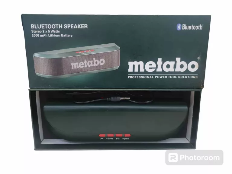 GŁOŚNIK METABO BLUETOOTH SPEAKER