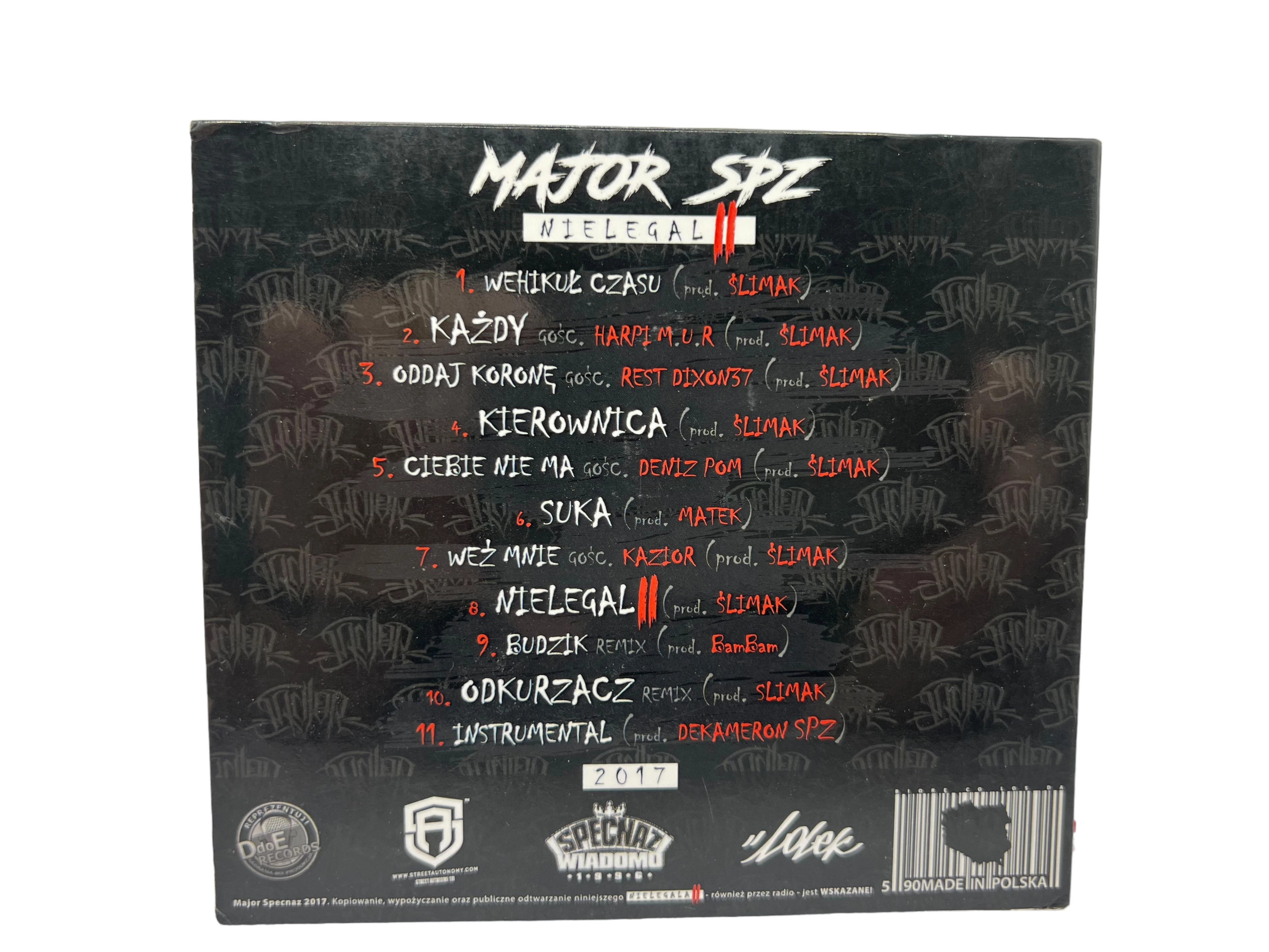 cd-major-spz-nielegal-ii-ean-gtin-5902898172157