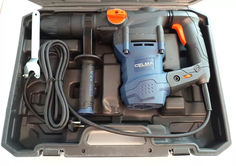 MŁOT UDAROWY CELMA PRWG 40GEO 1600W 10J JAK NOWY KOMPLET