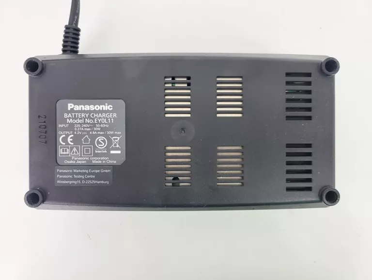 WKRĘTAK PANASONIC EY7410 3.6V, 1.5AH ŁADOWARKA PANASONIC EYOL11