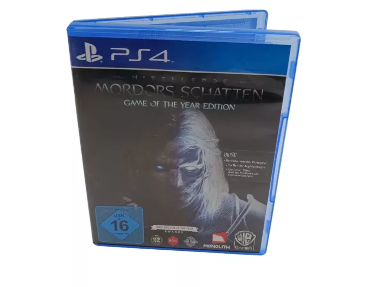 PS4 MITTELERDE MORDORS SCHATTEN ŚRÓDZIEMIE: CIEŃ MORDORU