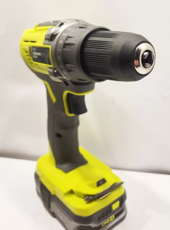 WKRĘTARKA RYOBI R18DD3 18V + AKUMULATOR 1,5 AH + ŁADOWARKA + TORBA