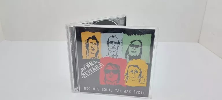 PŁYTA CD BUDKA SUFLERA NIC NIE BOLI, TAK JAK ŻYCIE