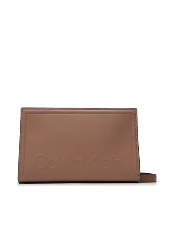 TOREBKA CALVIN KLEIN MINIMAL HARDWARE CROSSBODY K60K609846 BRĄZOWY