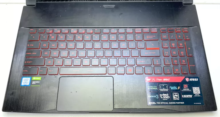 LAPTOP MSI GF75 THIN 9SC 17,3 "
