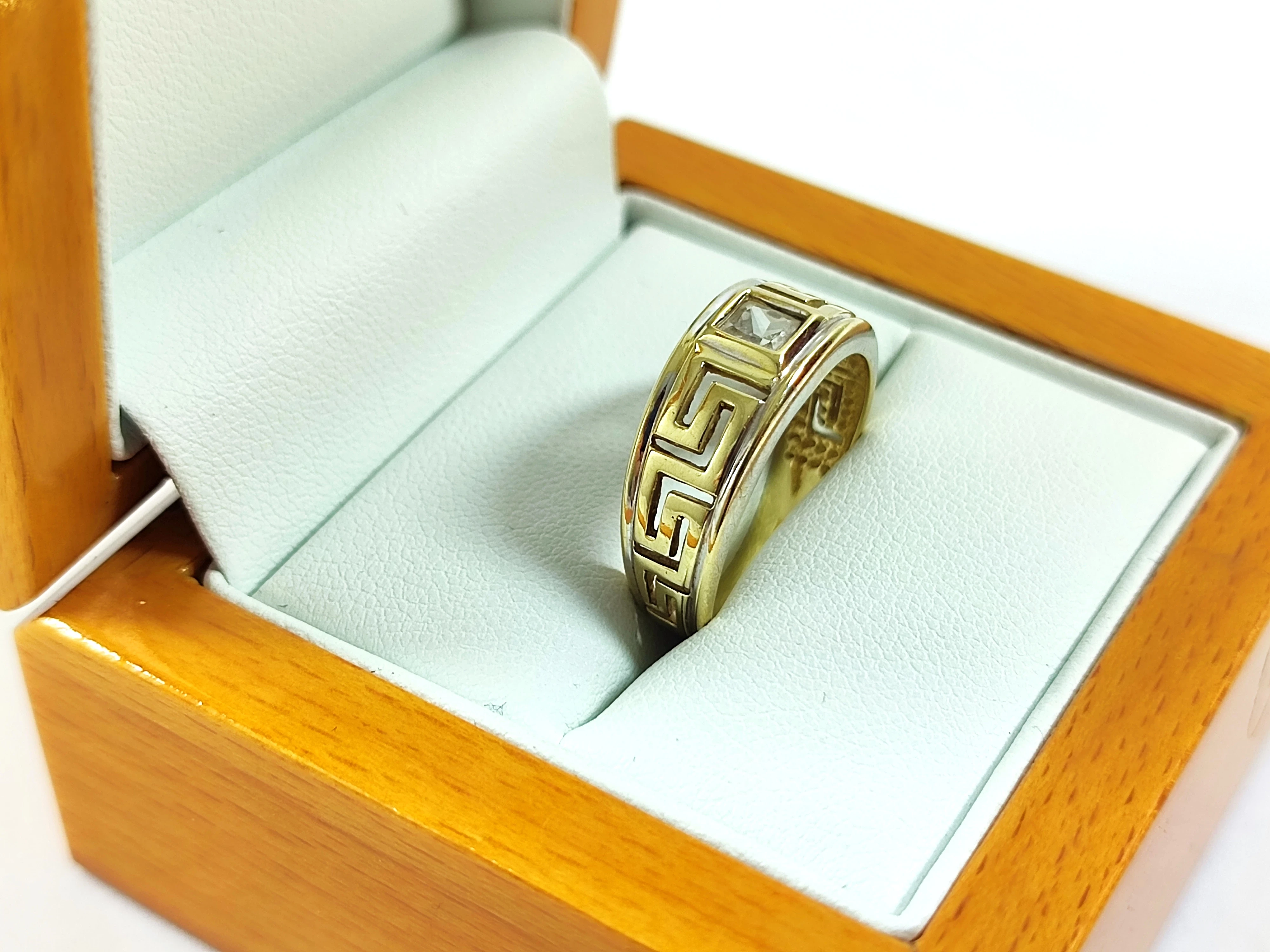 zloty-pierscionek-z-cyrkonia-wzor-grecki-585-317g-r16-stan-11323-2