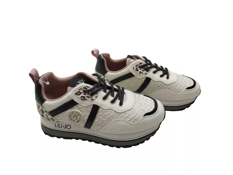 BUTY LIO JO KIDS NISKIE SNAKERSY DZIECIECE ROZ 33 BIAŁE