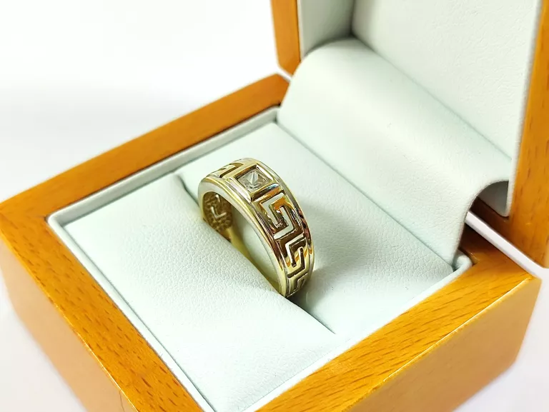 zloty-pierscionek-z-cyrkonia-wzor-grecki-585-317g-r16-ean-gtin-5903772009019