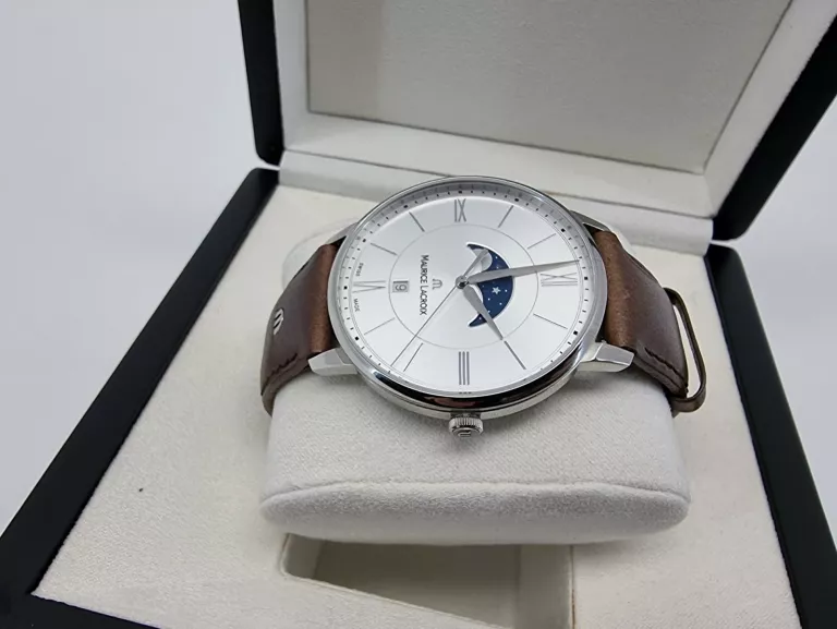 ZEGAREK MAURICE LACROIX ELIROS MOONPHASE EL1108-SS001-110-1