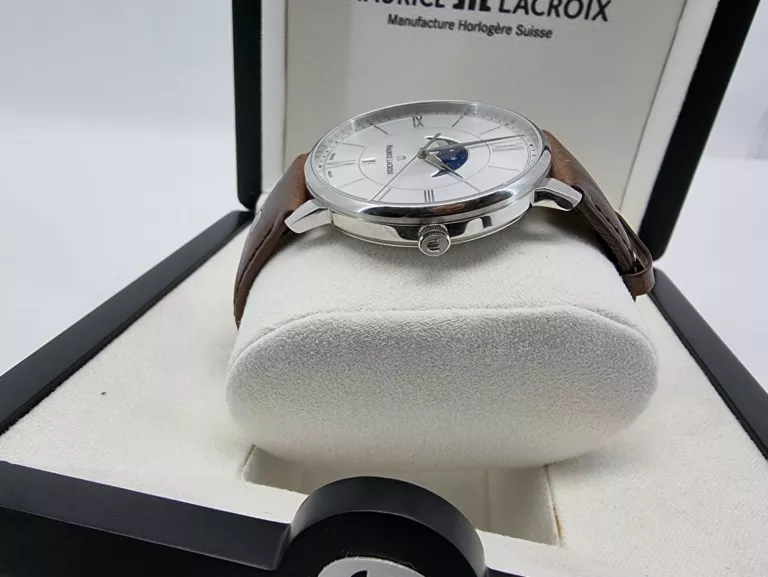 ZEGAREK MAURICE LACROIX ELIROS MOONPHASE EL1108-SS001-110-1