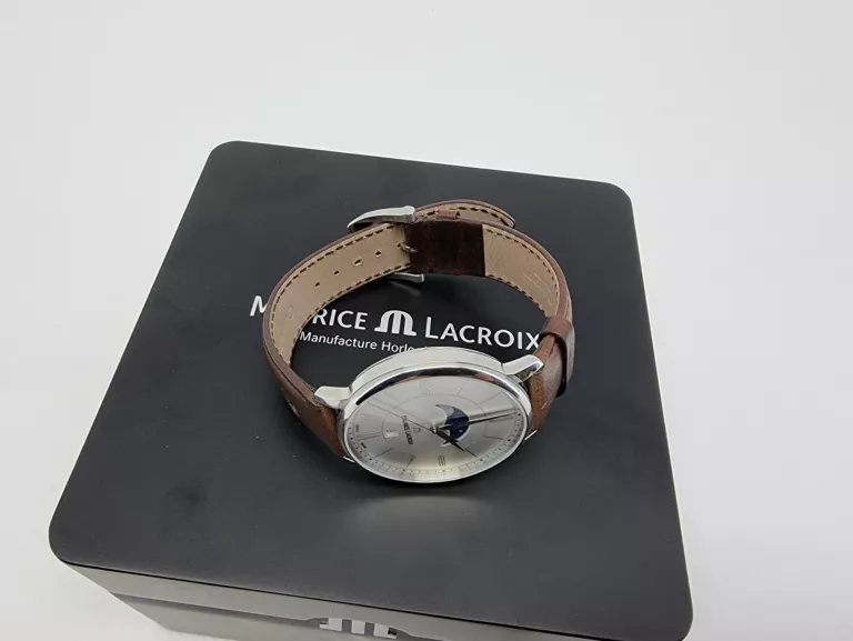 ZEGAREK MAURICE LACROIX ELIROS MOONPHASE EL1108-SS001-110-1