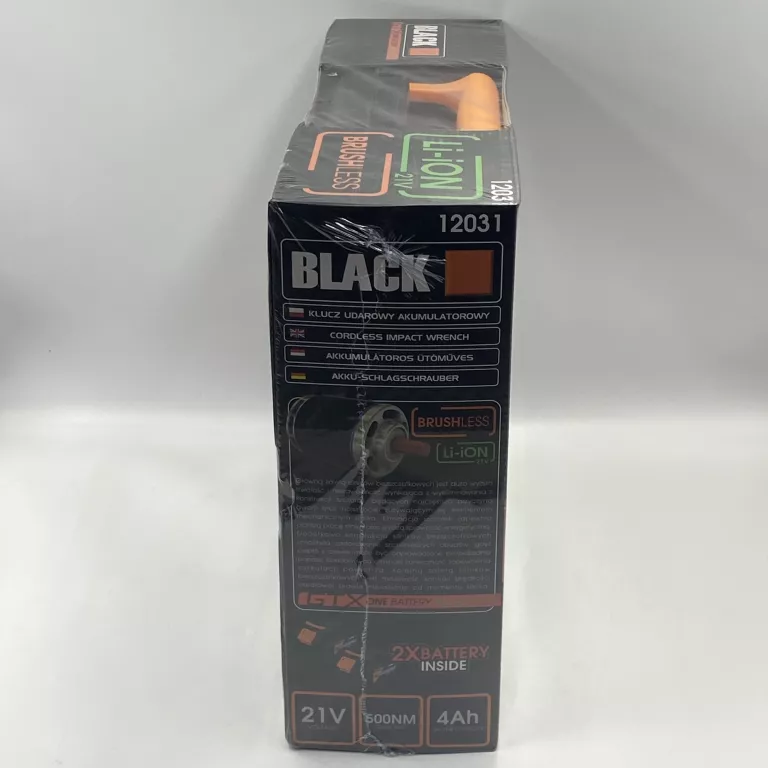 KLUCZ UDAROWY AKUMULATOROWY BLACK 12031 NOWY! POLECAM!