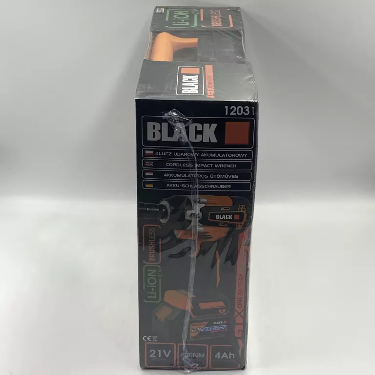 KLUCZ UDAROWY AKUMULATOROWY BLACK 12031 NOWY! POLECAM!