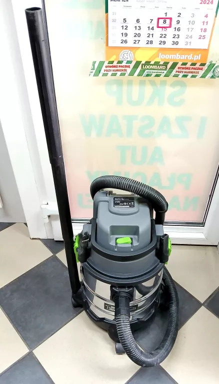 ODKURZACZ AKUMULATOROWY LUX TOOLS A-NTS-20/18