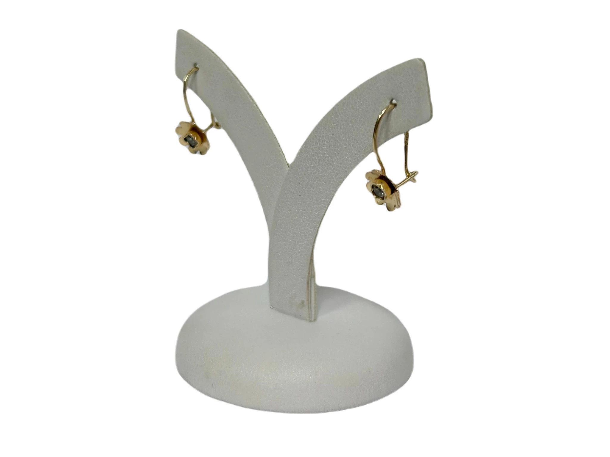 zlote-kolczyki-kwiaty-cyrkonia-bigiel-zamkniety-157g-proba-585-stan-uzywany