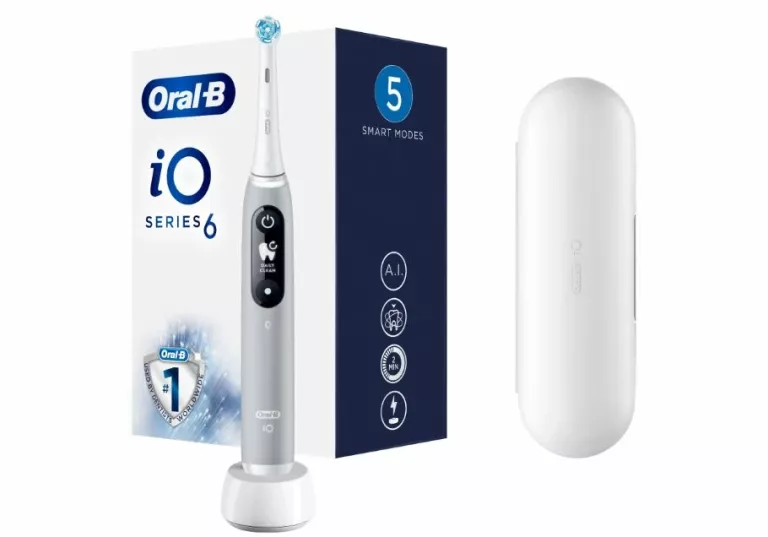 SZCZOTECZKA MAGNETYCZNA ORAL-B IO6 GREY OPAL