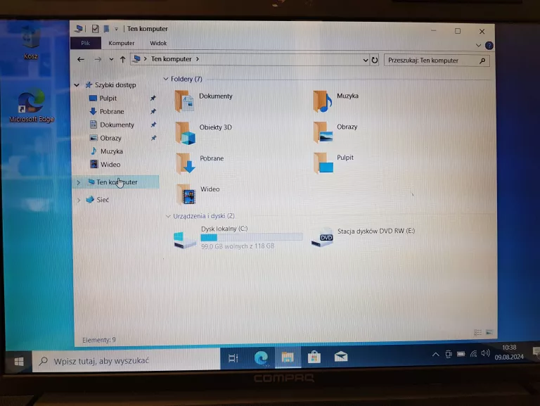HP COMPAQ CQ50-105EW 2/128 GB SSD AMD QL-60