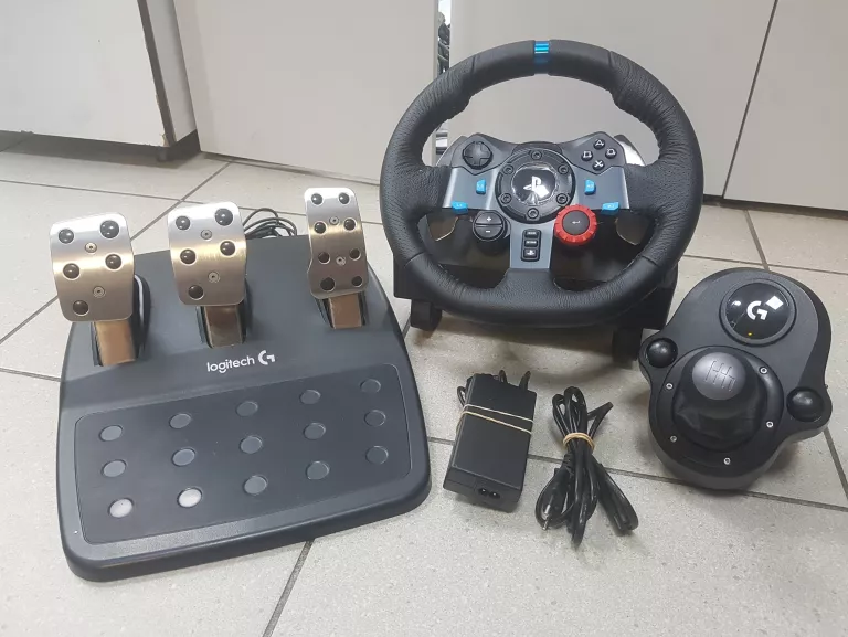 KIEROWNICA LOGITECH G29 PC PS4 PS5 + DRIVING FORCE SHIFTER BIEGI