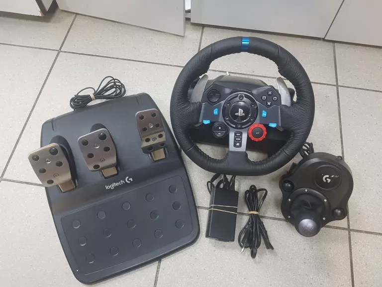 KIEROWNICA LOGITECH G29 PC PS4 PS5 + DRIVING FORCE SHIFTER BIEGI