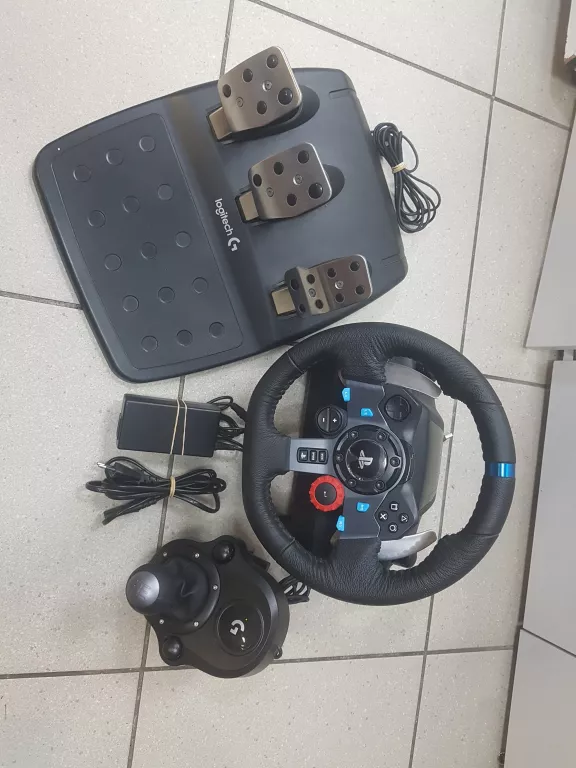 KIEROWNICA LOGITECH G29 PC PS4 PS5 + DRIVING FORCE SHIFTER BIEGI