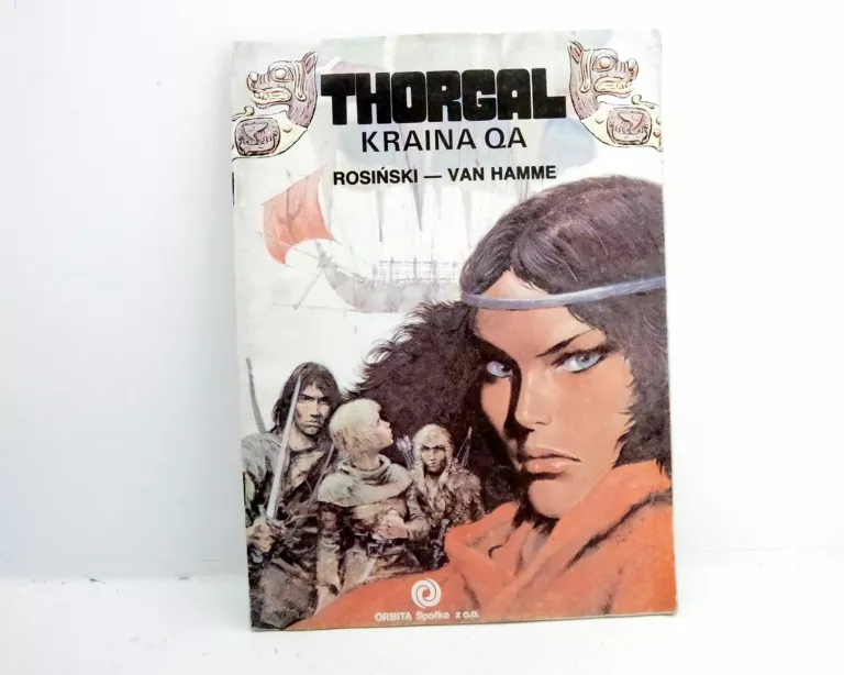 KOMIKS THORGAL KRAINA QA ORBITA WYDANIE 1 FAJNY STAN