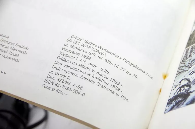 KOMIKS THORGAL KRAINA QA ORBITA WYDANIE 1 FAJNY STAN