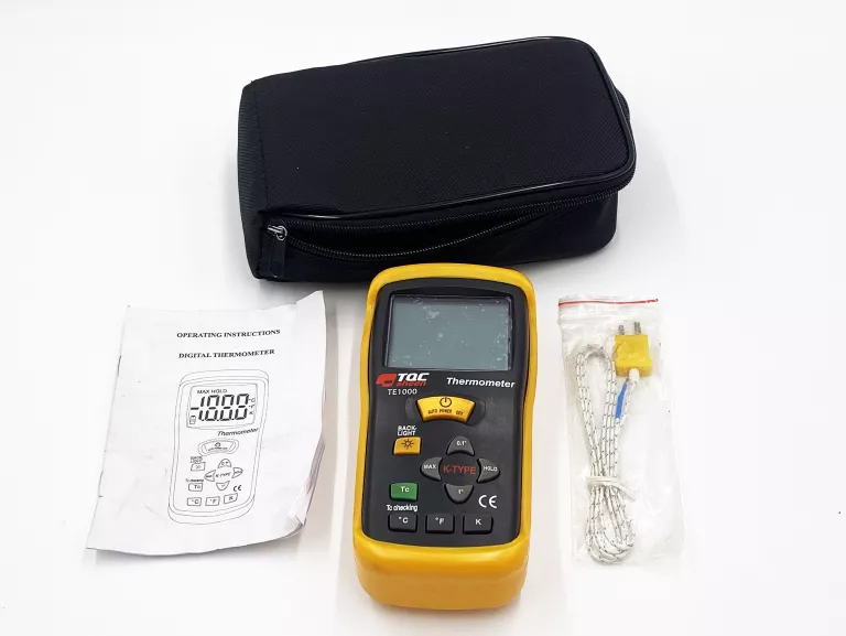 TERMOMETR TERMOPAROWY TQC SHEEN TE1000