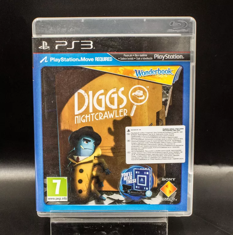 GRA NA PS 3 MOVE WONDERBOOK DETEKTYW DIGGS