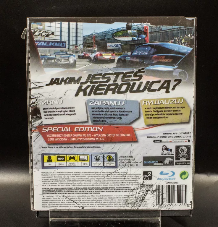 GRA NA PS 3 NEED FOR SPEED SHIFT SPECIAL EDITION Z OPONĄ EDCJA LIMITOWANA