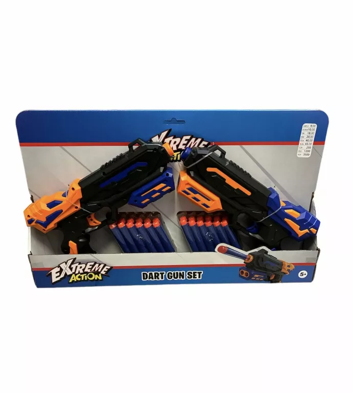 PISTOLETY EXTREME ACTION SUPER DART GUN