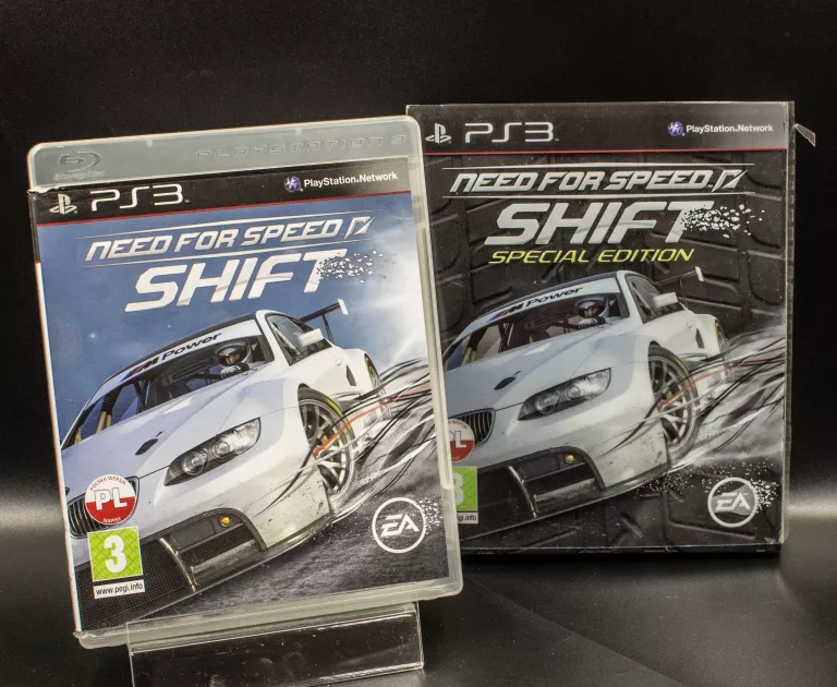 GRA NA PS 3 NEED FOR SPEED SHIFT SPECIAL EDITION Z OPONĄ EDCJA LIMITOWANA