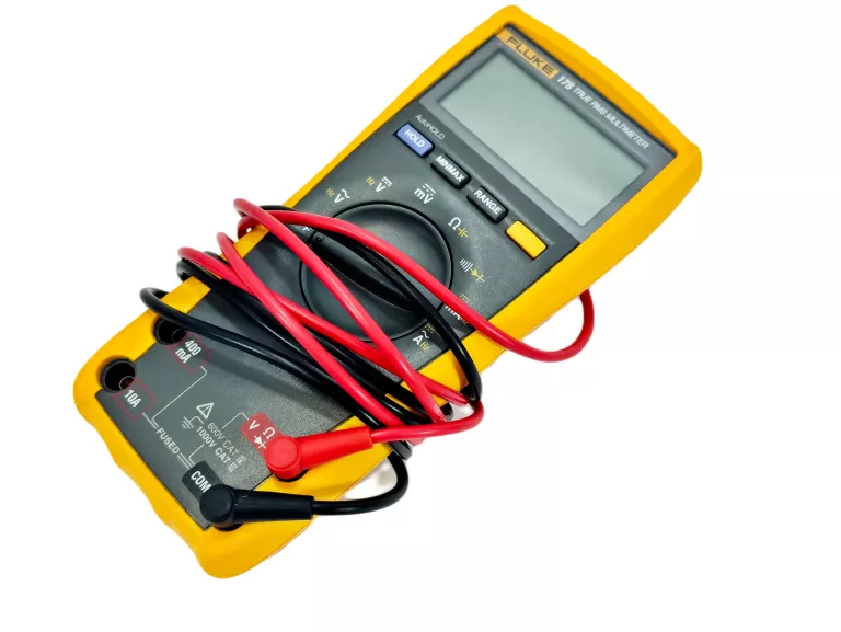 MULTIMETR CYFROWY FLUKE 175 TRMS SUPER STAN WRAZ Z ELEKTRODAMI
