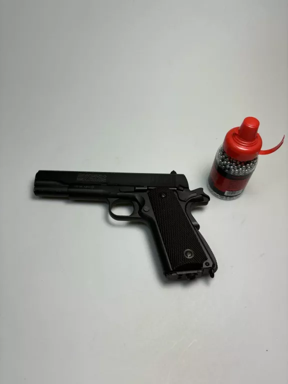 WIATRÓWKA CYBERGUN SWISS ARMS P1911 BLOW BACK 4,5 MM (ŚRUT)