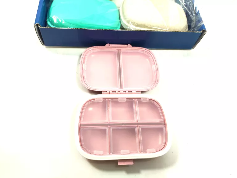 ORGANIZER NA TABLETKI ZESTAW 4 SZTUK ZDROWIE/SIŁOWNIA