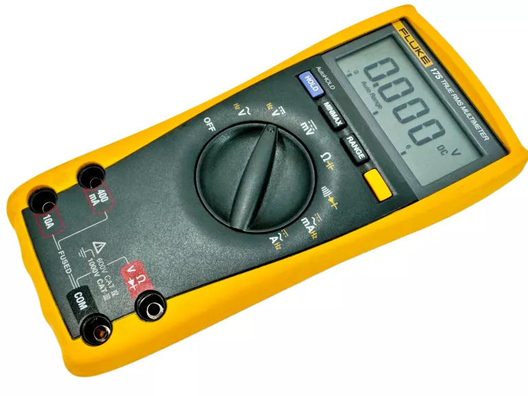 MULTIMETR CYFROWY FLUKE 175 TRMS SUPER STAN WRAZ Z ELEKTRODAMI