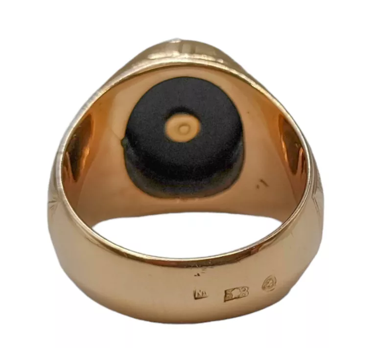 ZŁOTY SYGNET Z ORŁEM P-585/W-19,4 G/R-23