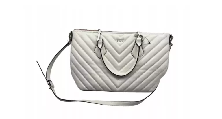 TOREBKA DKNY DUŻA BIAŁA BROOKDALE TZ TOTE R14AQH70
