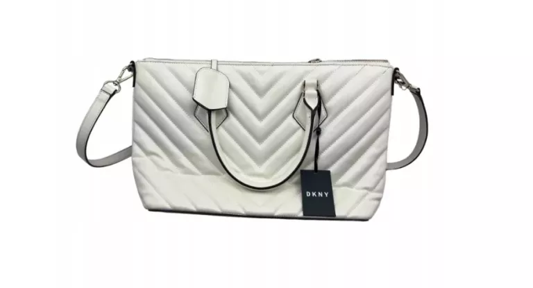 TOREBKA DKNY DUŻA BIAŁA BROOKDALE TZ TOTE R14AQH70