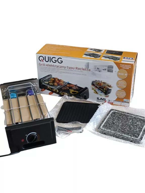 GRILL ELEKTRYCZNY QUIGG 576 RACLETTE